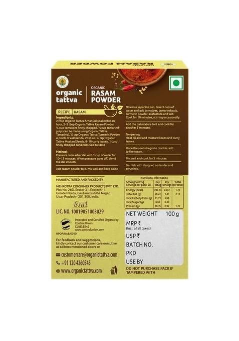 ORGANIC TATTVA Tattva, Rasam Powder