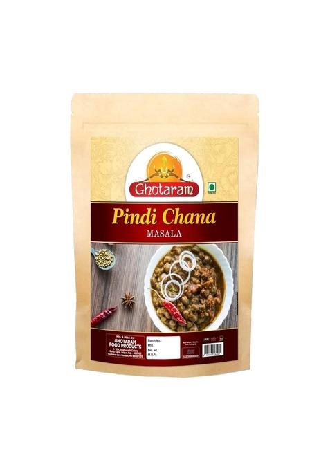 GHOTARAM Kake THE Dhabe Style Punjabi Khatte Pindi Chole/Pindi Chana Masala|Sukhe Chane/Chole Masala/Kabuli Chickpeas Masala Natural And Fresh Authentic Spice Blend-240Gx1Pk