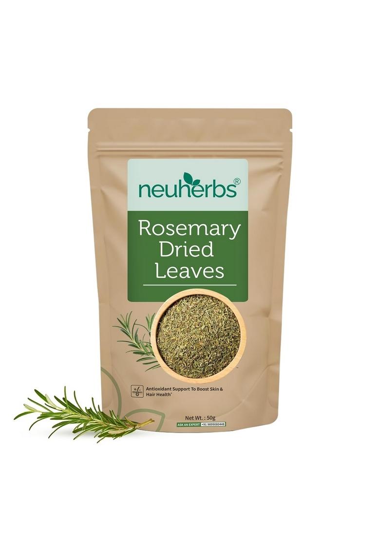 Neuherbs Rosemary Dried Leaves 50g (Pack of 1) | Rich in Antioxidants for Skin & Hair 100% Natural, No Additives Ideal Growth, Seasoning Food, Herbal Tea