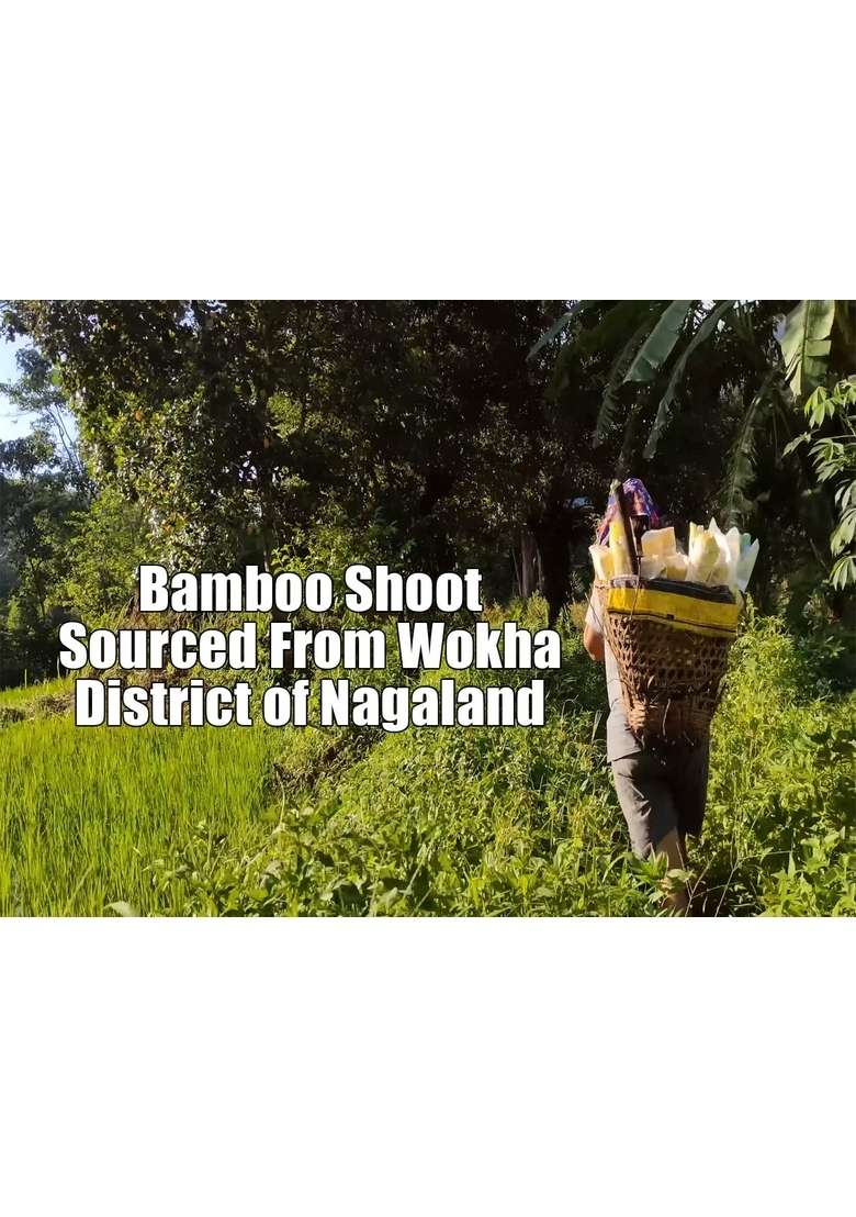 Laajawab Thai/Northeast Style Bamboo Shoot Seasoning Powder with Real from Nagaland | Give Flavor to Any Curry or Soup Including Pork/Chicken Dishes 100% Natural, 130g - Indya