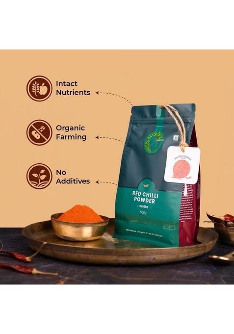 GIRORGANIC Red Chilli (Lal Mirch) Powder