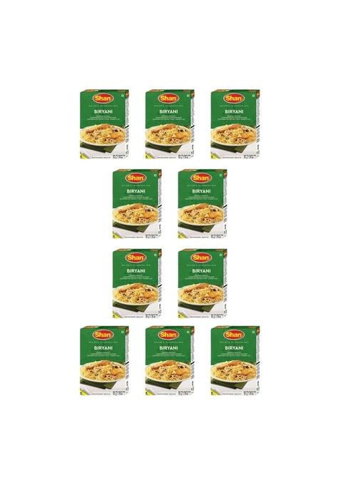 Shan Biryani Masala, 1.76 oz 50 g, 10 Pack
