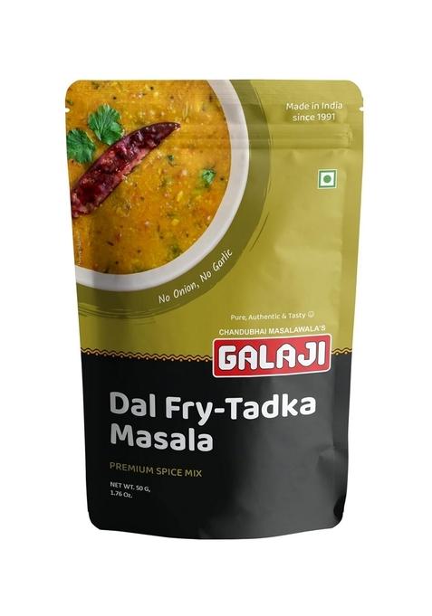 GALAJI Dal Fry Tadka Masala | 50 Grams Homemade Powdered for Healthy Cooking Ready to Cook All Seasonings Spices Pure & Hygiene Spice Mix