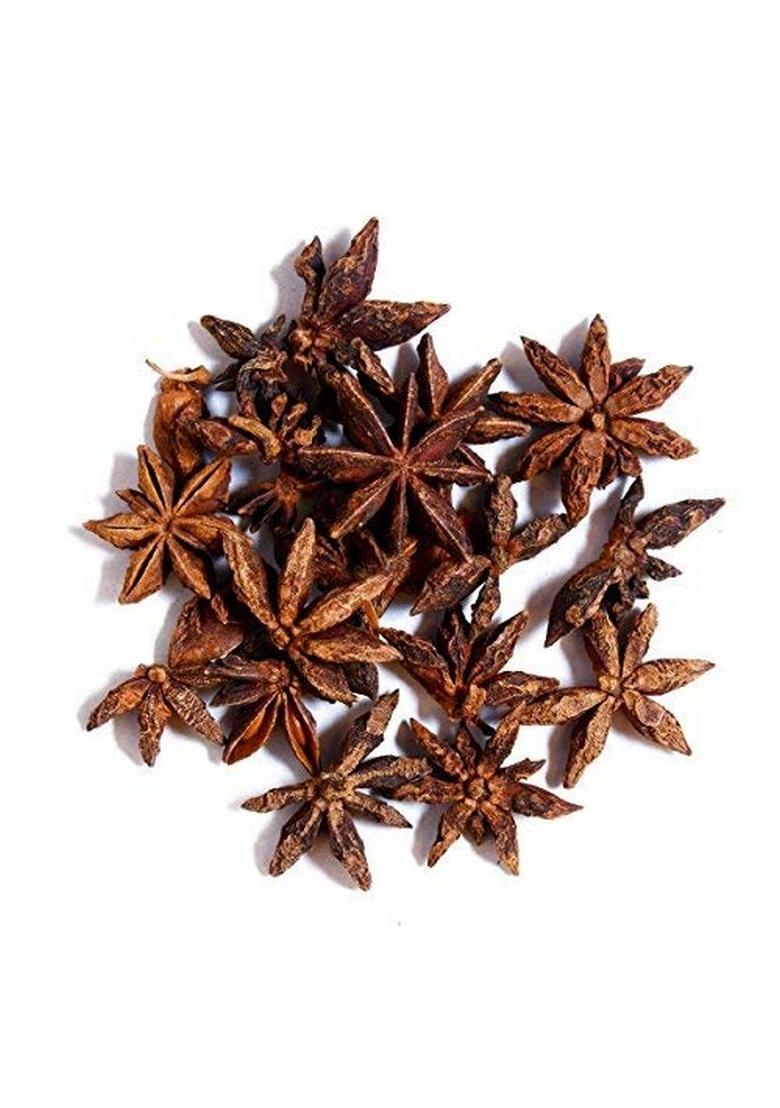 Nature Vit NatureVit Star Anise (Chakri Phool) 100g | Premium Whole Spice Strong Aroma & Bold Flavor Imported from Vietnam Ideal for Indian Cooking, Masala Chai Ayurvedic Use
