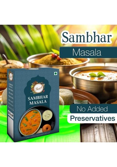 Chounk Sambhar Masala | South Indian Spice Blend 100g Pack Aromatic & Flavorful Mix for Authentic Sambar Powder