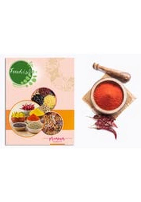 FOODVISTAA DRY RED CHILLI/Sankeshwari/Whole Lal Mirch/Sabut Mirch/Dried Chilli/Kanthari/Mathania-200gm.