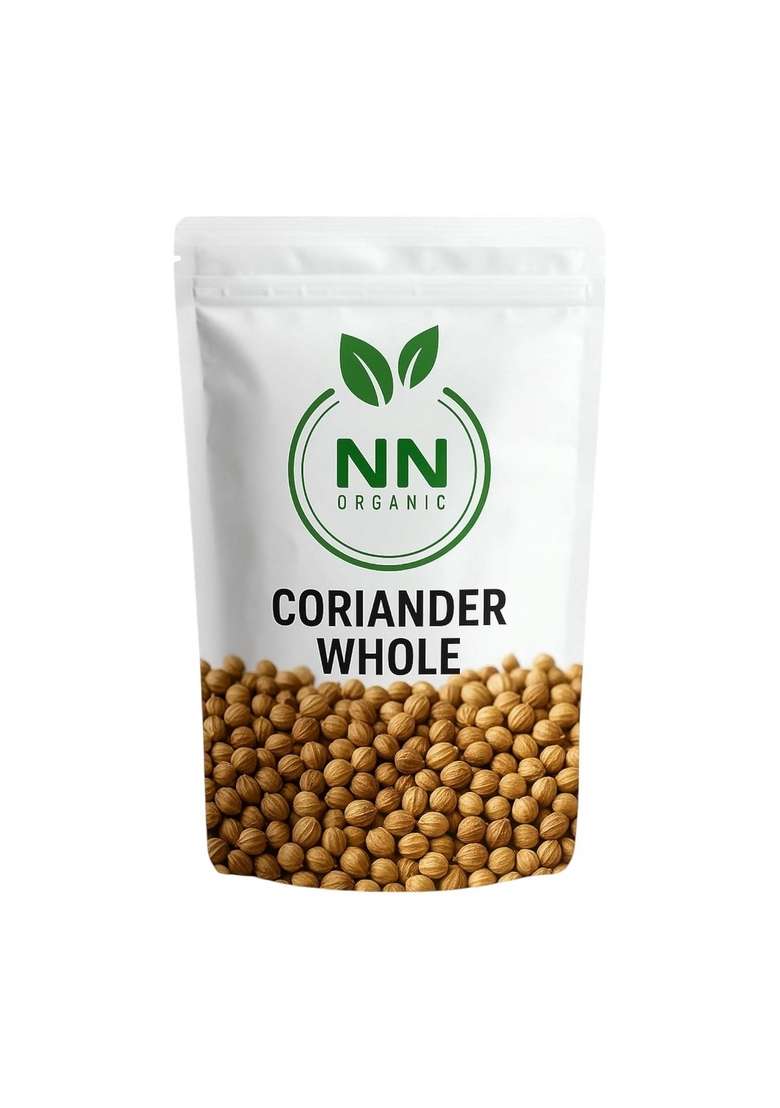 NNorganic Coriander Seeds Whole (Sabut Dhaniya) - 500g - Indya