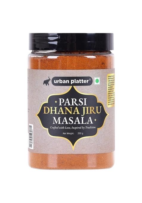 urban platter Parsi Dhana-Jiru Cumin Masala Powder, 250G / 8Oz [All Natural,Hand-Pounded All Purpose Spice Blend]