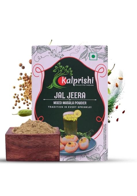 KALPRISHI Jal Jeera Powder 100g | Natural jaljeera Masala with No Added Flavours or Colours Tangy Refreshing Indian Drink for Summer, Digestion, Pani Puri & Beverages