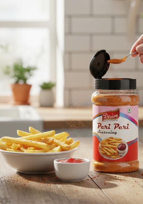 Desire Peri Masala 400 Gram in Jar |Spices Mix for Multi Purpose Seasoning