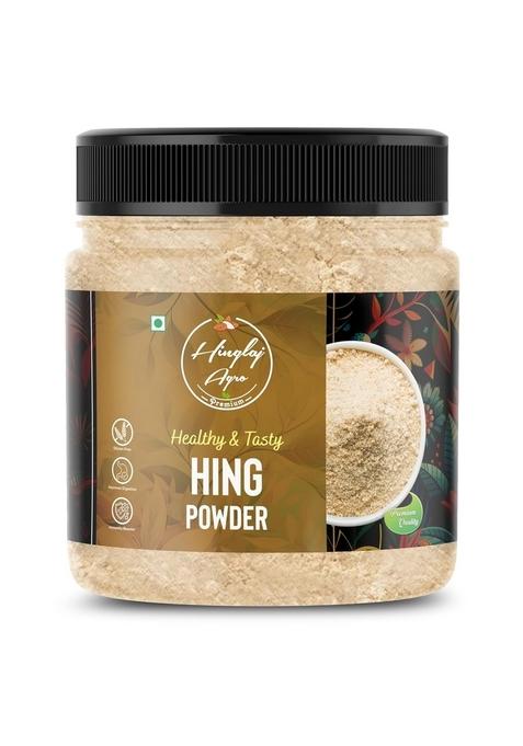HINGLAJ AGRO Organic Hathras Bandhani Heeng Powder/Kadak Tadka/ Pure Asafoetida for Cooking, Aromatic Spice Flavorful Dishes, Authentic and Natural (50 Gram)