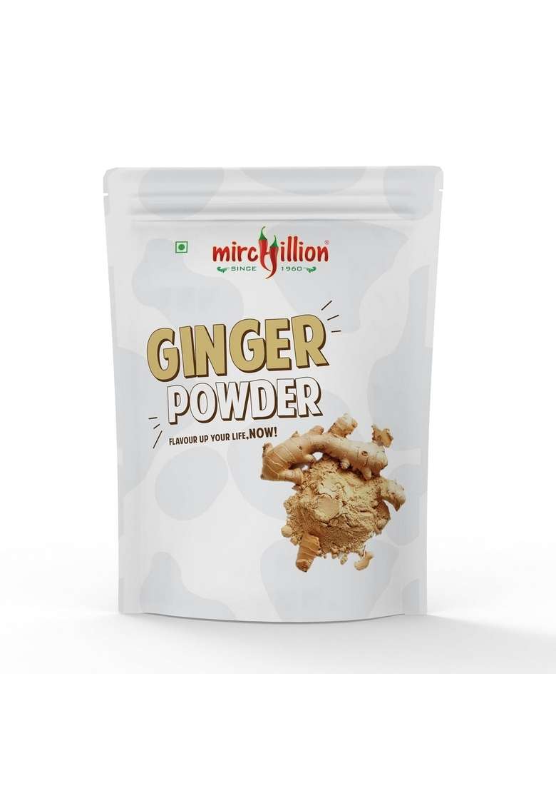 Mirchillion Ginger Powder, 500g, Pure Natural Spice - Indya