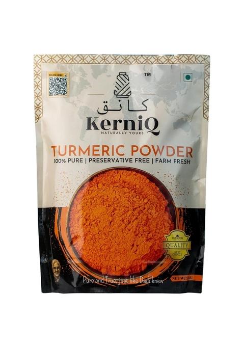 KerniQ Turmeric Powder 1kg, Haldi Powder, Pure Farm Fresh, Preservative Free, Natural Ground Spice,