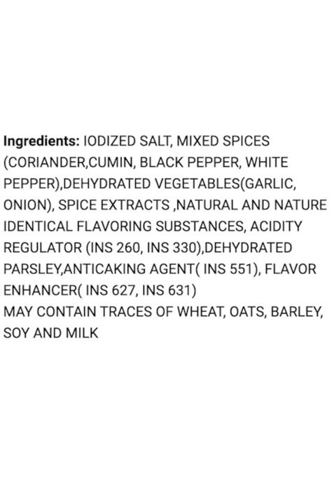 THE SEASONING COMPANY Doner Kebab Premium Spice Blend for Authentic Flavor Ideal Grilling, Roasting & BBQ 50g | Gourmet Mix