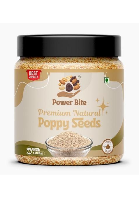 POWER BITE Poppy Seeds | Indian Posto Dana Khus Whole - 500gm