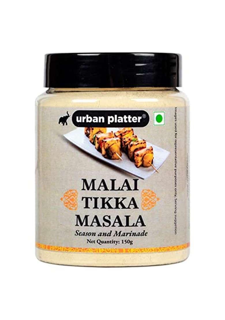 urban platter Malai Tikka Masala Seasoning, 150g [Aromatic and Flavourful | Marinades Grilling Natural Oils Preserved] - Indya