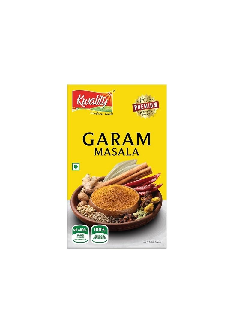 KWALITY Garam Masala 100g, Authentic Blend of Aromatic Spices, Perfect for Indian Curries & Dishes.