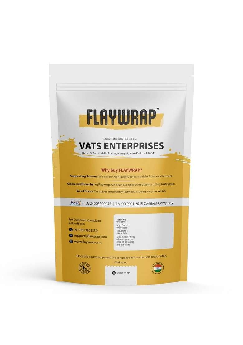 FlayWrap Oregano 200gm | Premium Dried Leaves Aromatic Herb for Italian, Mediterranean & Mexican Cooking 100% Natural Fresh Airtight Pack - Indya