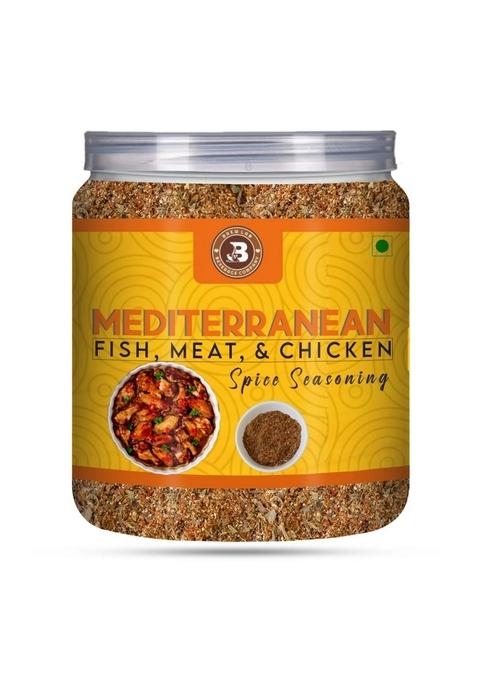 Brew Lab Mediterranean Spices & Seasoning | Mixed Herbs and Masala For Marinade Grill (250GM)