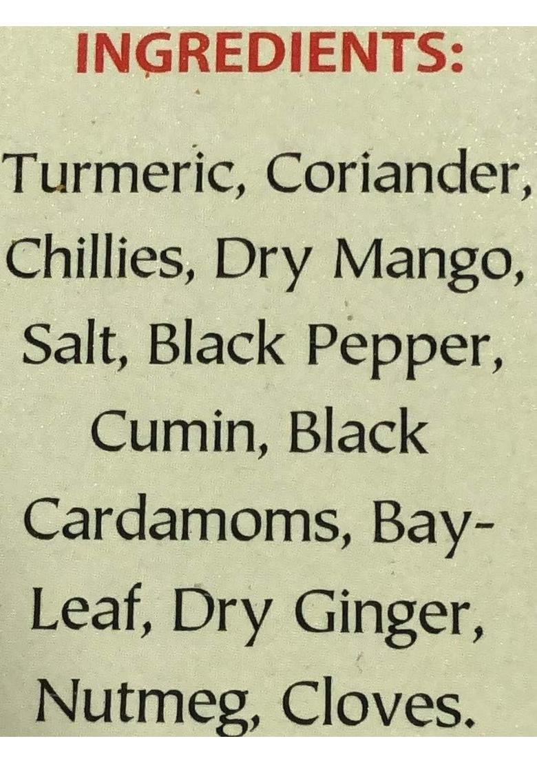 Ashok Sabji Masala Powder, Blended Spices With Natural Ingredients, Vegetable