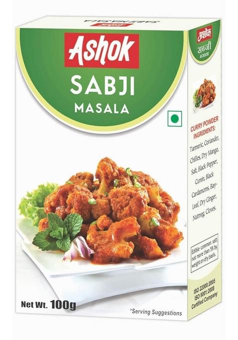 Ashok Sabji Masala Powder, Blended Spices With Natural Ingredients, Vegetable