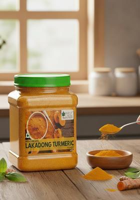 BLISS OF EARTH Lakadong Turmeric Powder From Meghalaya, Organic Haldi Powder, High Curcumin 500gm