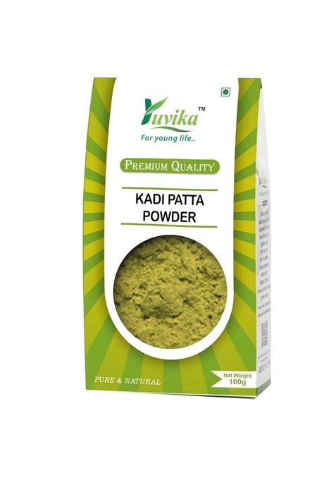 Yuvika Kadi Patta Powder - Kari Leaf Meetha Neem Curry Leaves Murraya Koenigii 100 Grams