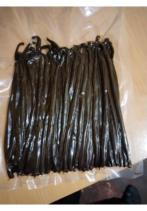 Natural or Nothing Gourmet Vanilla Beans from Madagascar | 250 Grams (100-120 Small Beans) Super Premium Grade A (12-14 cm) Pods Sticks For Baking, Extract, Cooking, Ice Cream, Coffee Brewing
