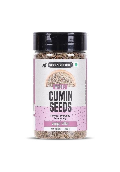urban platter Whole Cumin seeds, 100g (Sabut Jeera | Natural Coolant Everyday Tempering Indian Khada Masala)