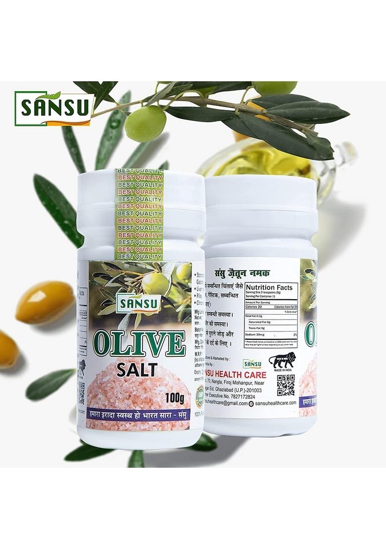 SANSU Olive Salt (Jaitun ka Namak) 100 gram