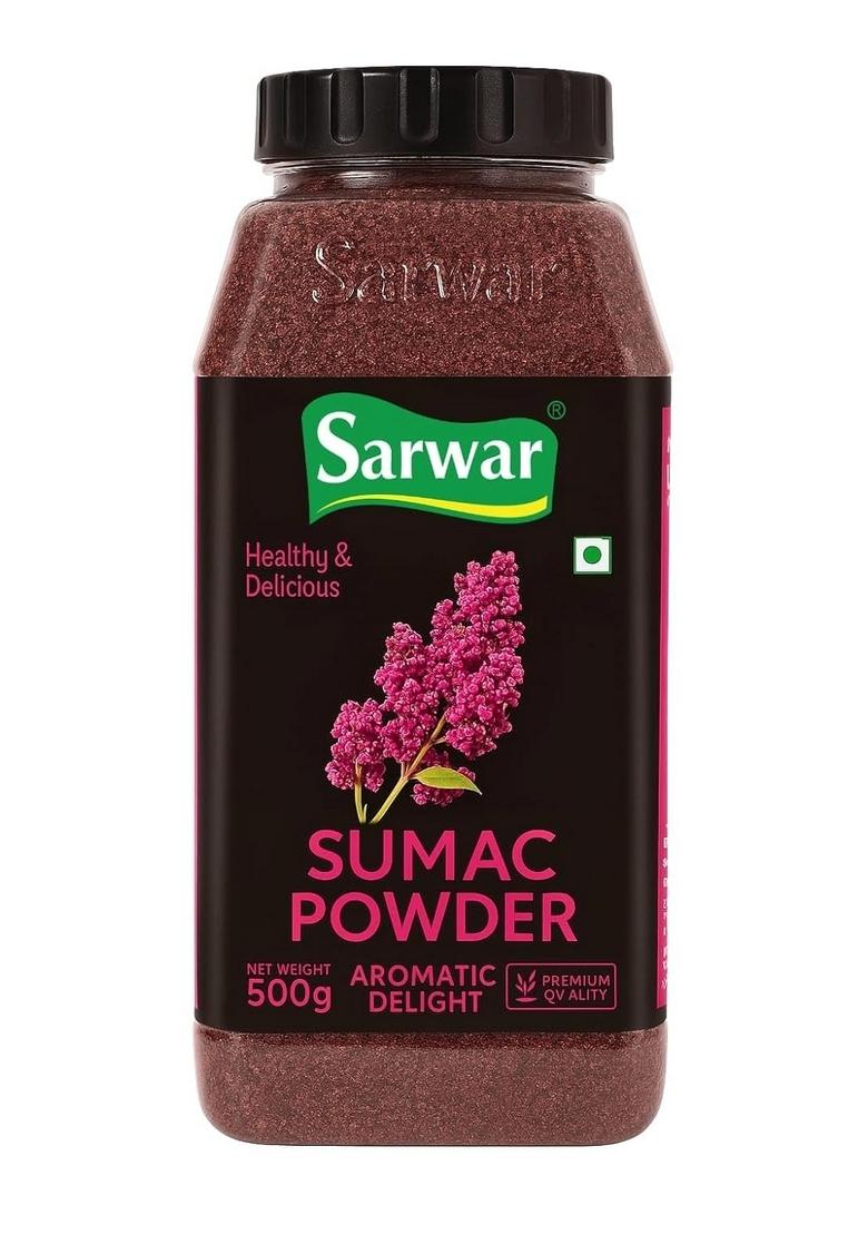 SARWAR Sumac powder 500g| Turkish Spice| Premium seasoning| 100% Natural| Organic powder| For Cooking| Pure