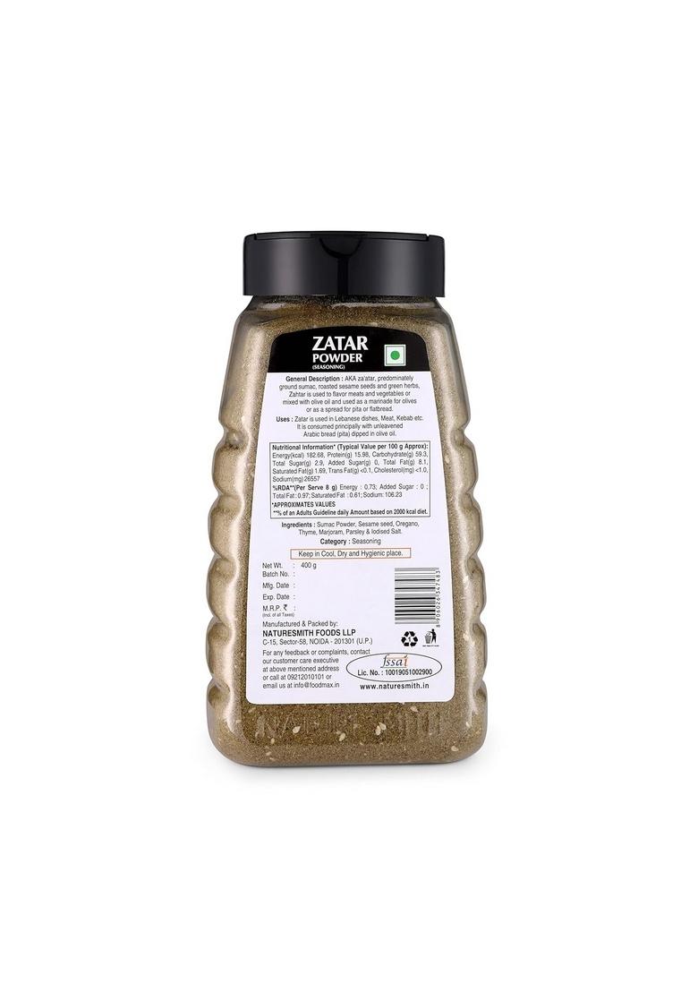 NATURE SMITH NATURESMITH ZATAR POWDER-400g || BIG JAR OF SEASONING READY TO USE