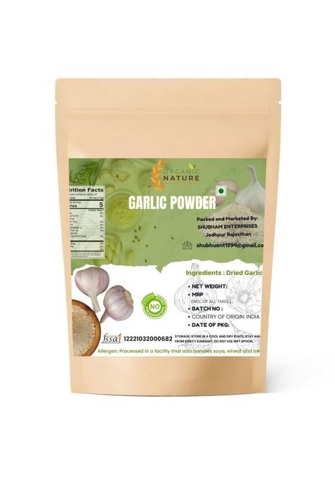 ORGANIC NATURE NATURE: DRY Garlic Powder SEASONING PACK OF 200 GRAM