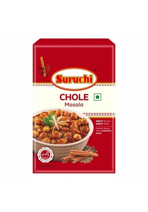 Suruchi Chole Masala - 100g | Chhole Chana Powder Authentic Amritsari Punjabi Ready to cook Blend (Pack of 1)