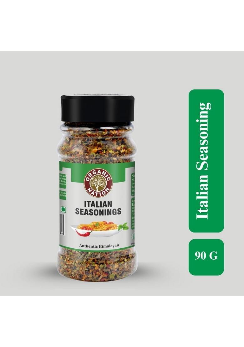 Organic Nation Italian Seasoning 90g (Pack of 2) | Premium Mixed Herbs for Pasta, Pizza, Sauces & Marinades