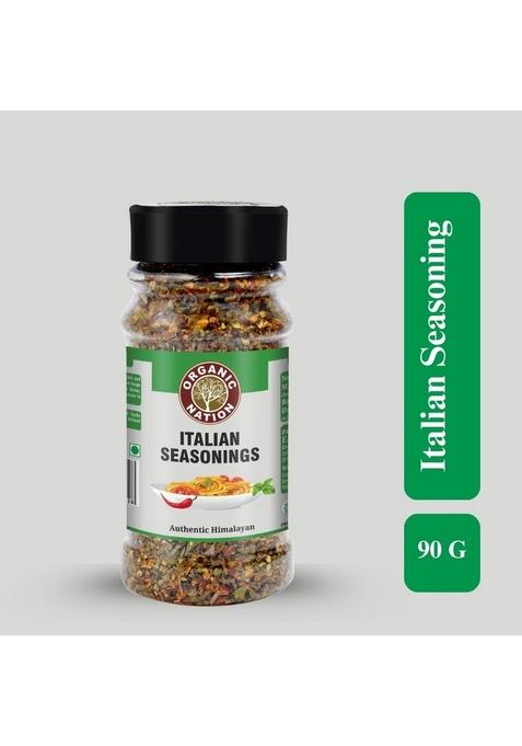 Organic Nation Italian Seasoning 90g (Pack of 2) | Premium Mixed Herbs for Pasta, Pizza, Sauces & Marinades