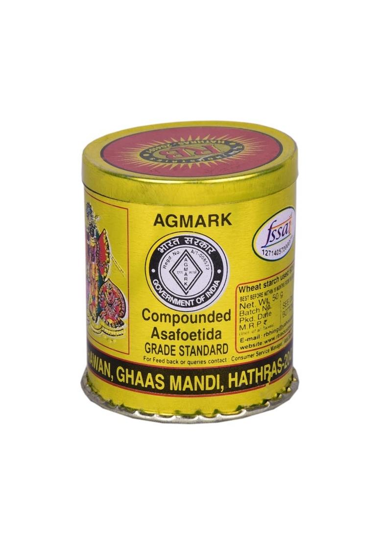 BANKEY BIHARI Yellow Bandhani Hing Powder