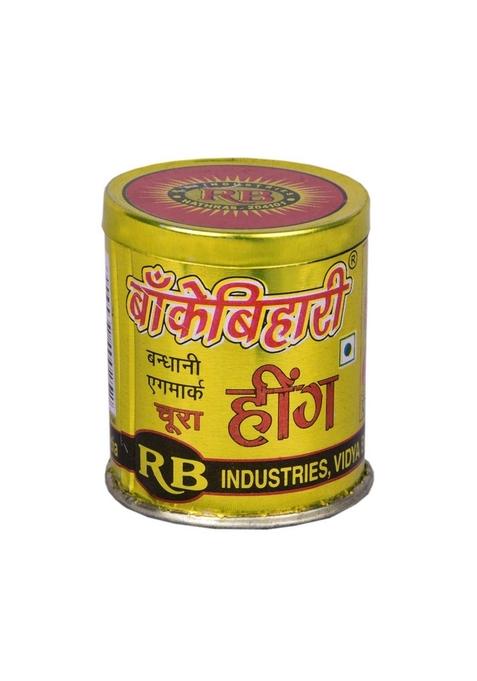 BANKEY BIHARI Yellow Bandhani Hing Powder
