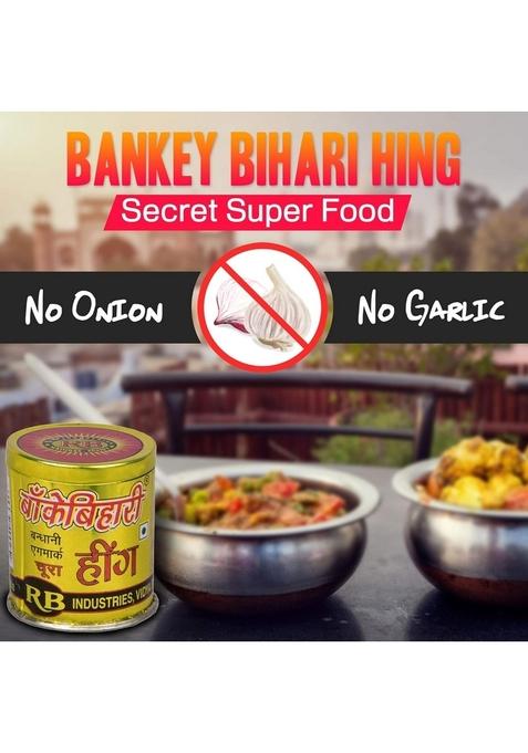 BANKEY BIHARI Yellow Bandhani Hing Powder