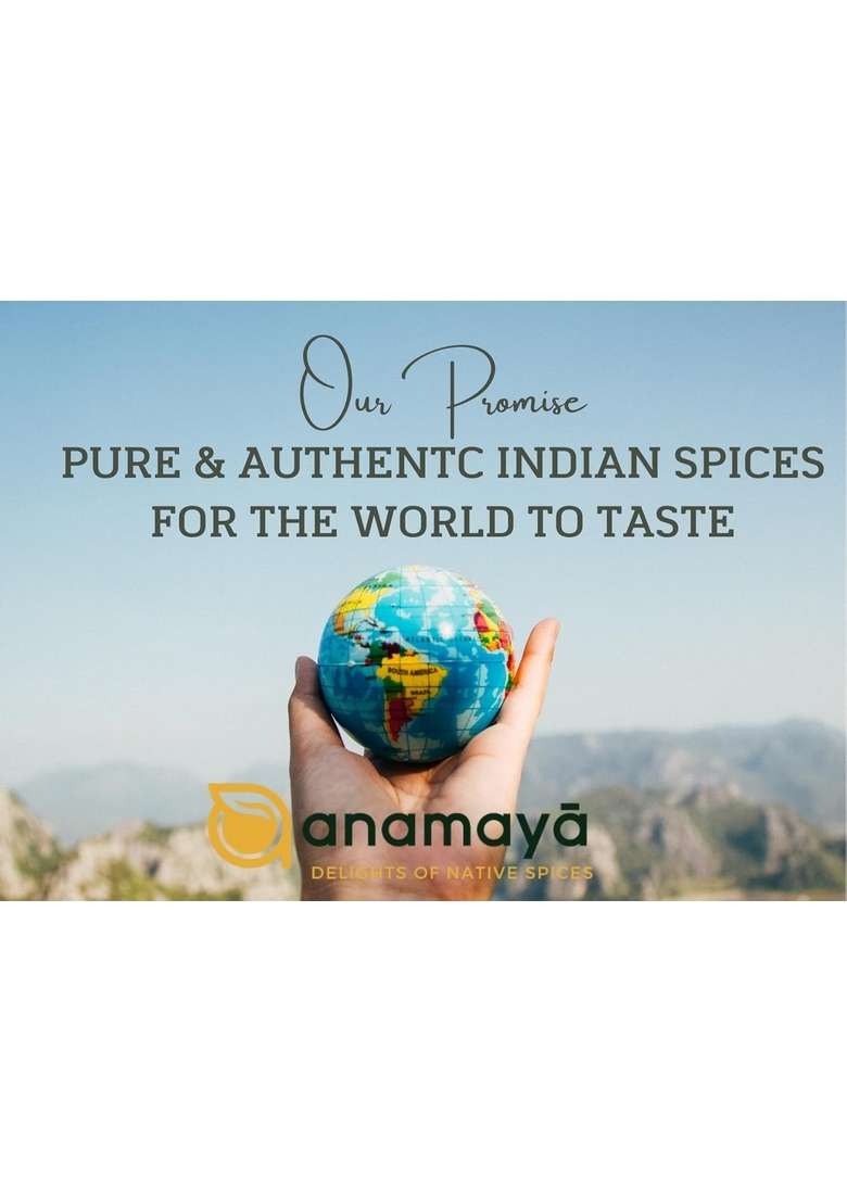 anamaya Black Pepper Powder | Kali Mirch 100% Pure and Natural Harvested in Shillong, Meghalaya food grade reusable jar 100 gms Pack of 1 - Indya