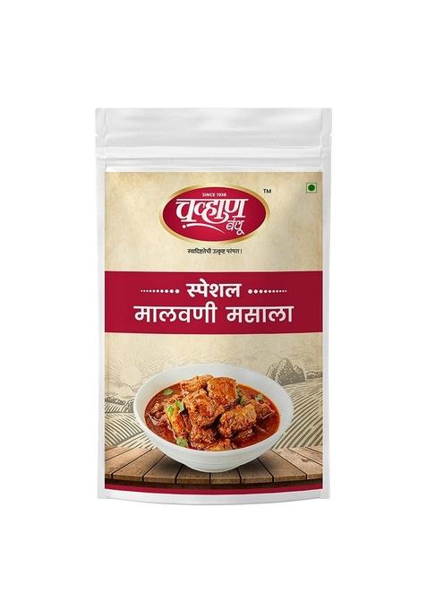Chavan BANDHU Special Malvani Masala | Authentic Maharashtrian Konkan Spicy Blend for Seafood, Chicken & Veg Curries (500g)