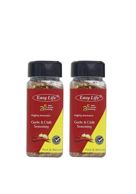 Easy Life Garlic & Chilli Seasoning 40g Combo (Pack of 2)