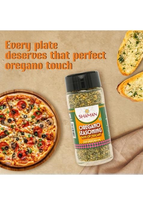 SHAMAN SPICES Continental Seasoning Combo Pack of 4 | Peri Peri, Italian Seasoning, Oregano and Chilli Flakes No Artificial Flavor or Preservatives Authentic