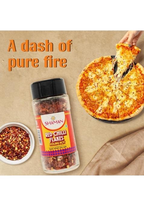 SHAMAN SPICES Continental Seasoning Combo Pack of 4 | Peri Peri, Italian Seasoning, Oregano and Chilli Flakes No Artificial Flavor or Preservatives Authentic