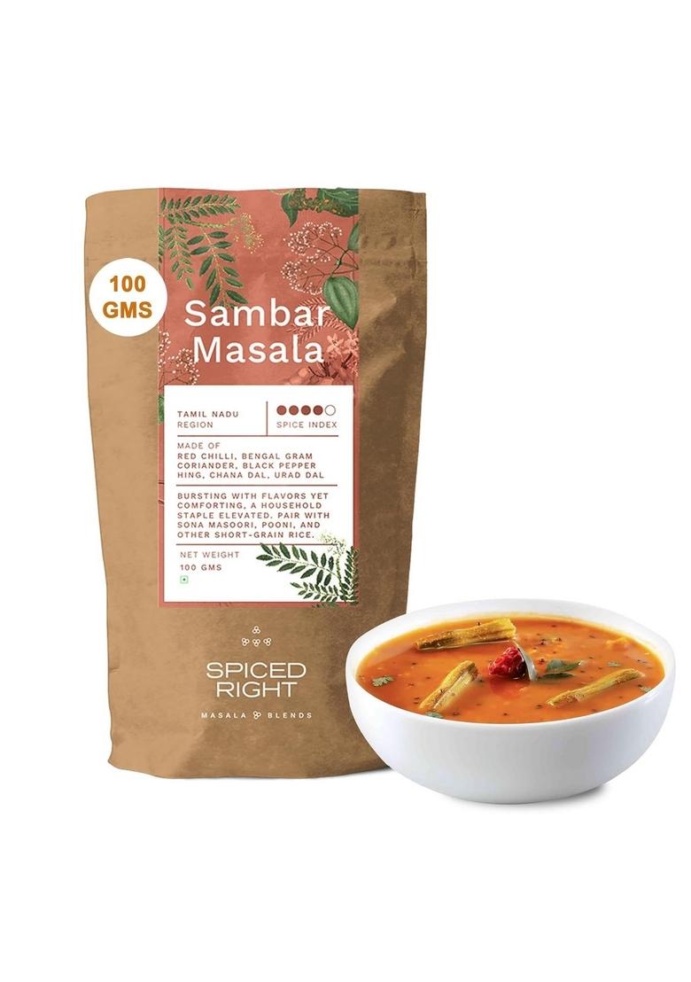 SPICED RIGHT Sambar Masala 100g