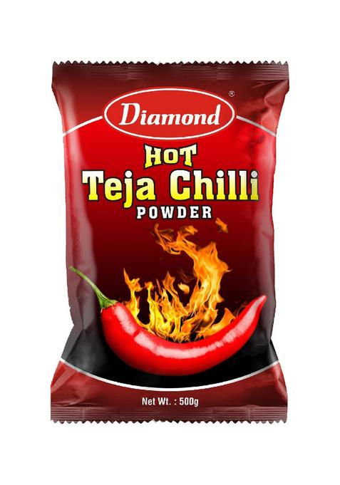 DIAMOND MASALA Teja Hot Chilli Powder | 500 gm
