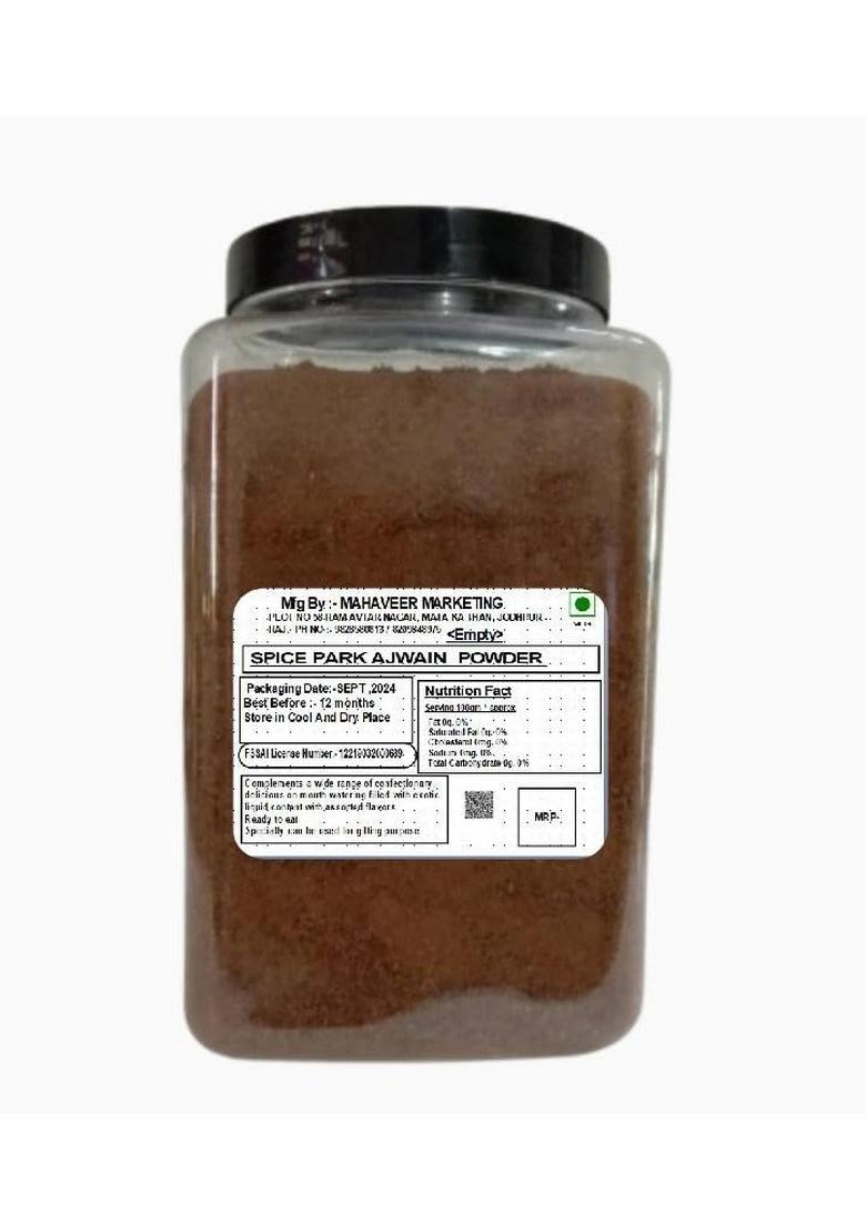 SPICE PARK Ajwain Powder, Natural Carom Seeds Powder (Ajwain 1KG)