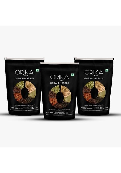 Orika Garam Masala (Pack of 3, 100 g Each)