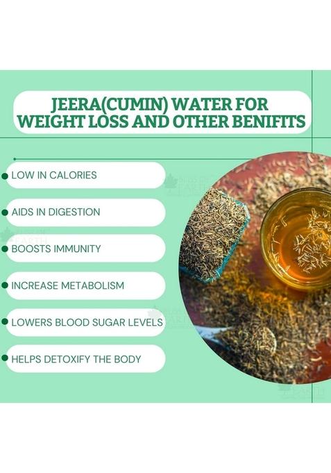 BLISS OF EARTH 1kg Organic Cumin Seed Jeera Whole Spice, Sabut best for cooking