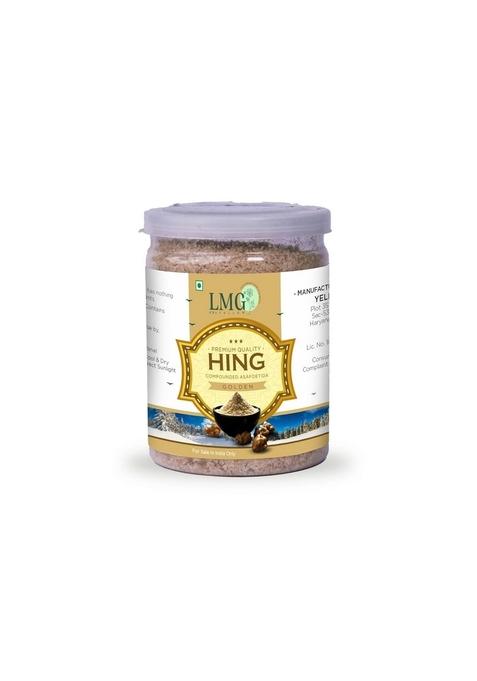 LMG Golden Leaf Hing | Asafoetida Powder Heeng Perungayam Rich Flavour and Taste (100 Gram)